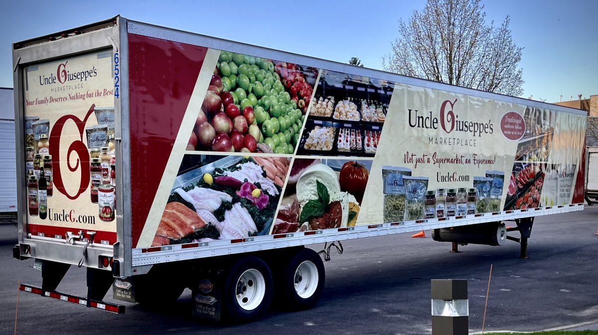 53′ Tractor Trailer Is No Match For Our Team.  Truck Wraps Are Growing In Popularity Because It Works!